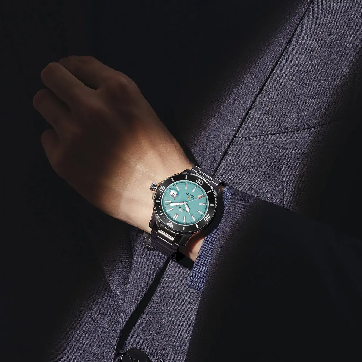 Seagull 1523A Automatic Mechanical Watch - ST2130 Movement Sapphire Crystal Luxury Dress Watch