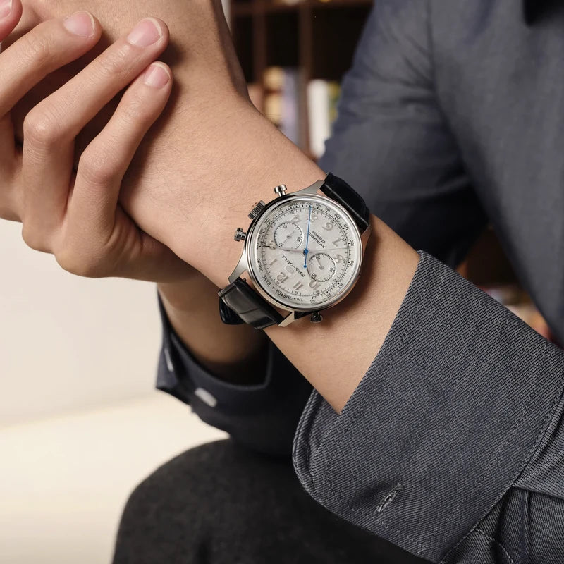 SEA-GULL Meteorite Rattrapante ST1961-2 Split-Second Chronograph Limited Edition 42.5mm