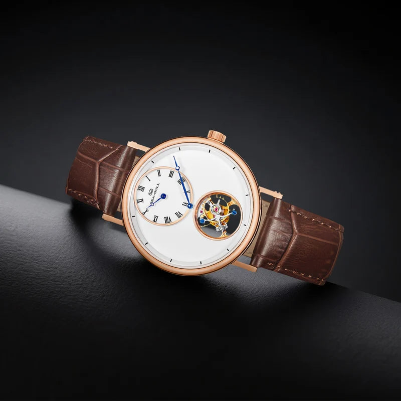 Artisan Heritage Series Master Craftsman Enamel Dial Regulator Layout Eccentric Tourbillon 39mm