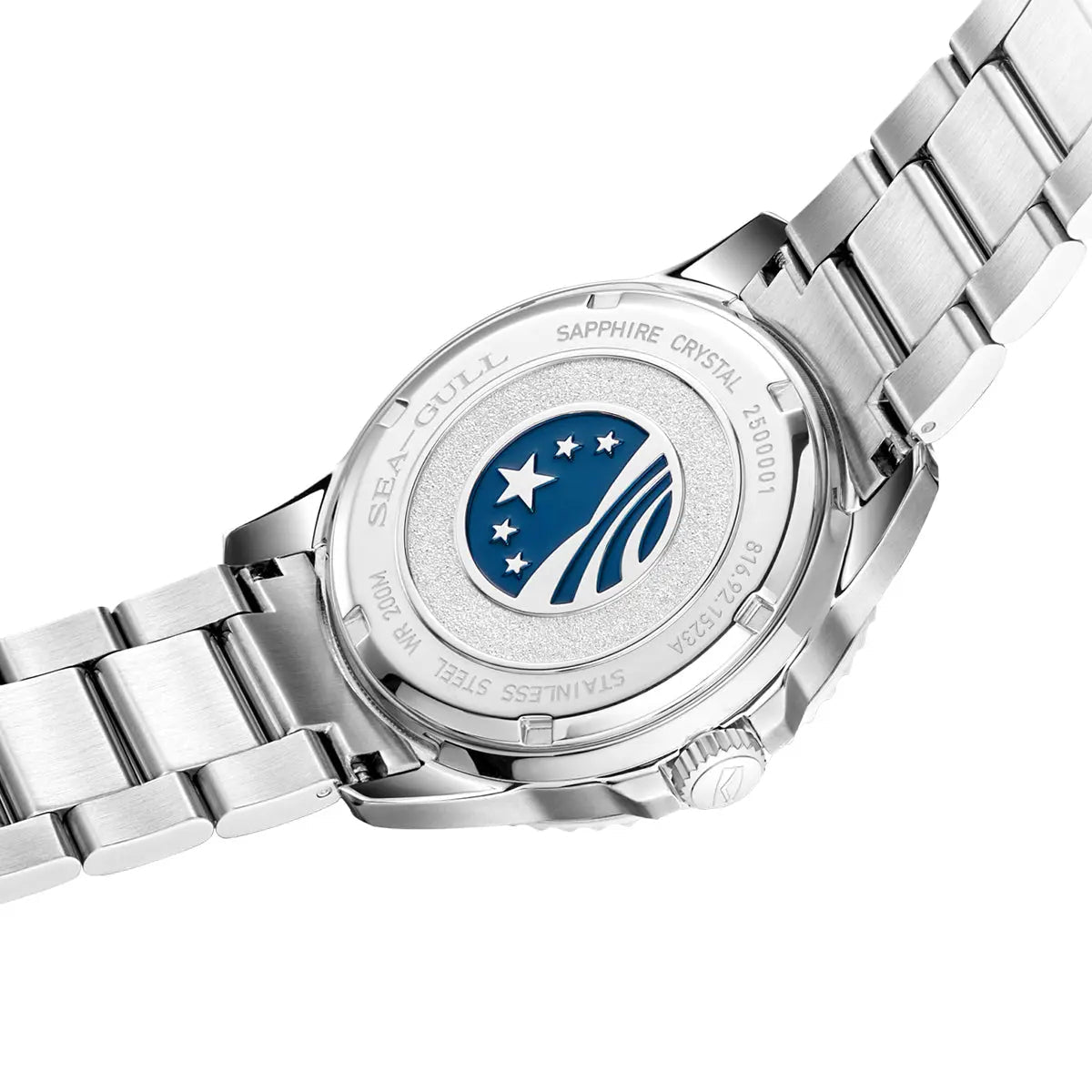 Seagull 1523A Automatic Mechanical Watch - ST2130 Movement Sapphire Crystal Luxury Dress Watch