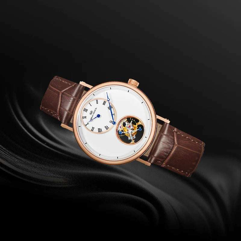 Artisan Heritage Series Master Craftsman Enamel Dial Regulator Layout Eccentric Tourbillon 39mm