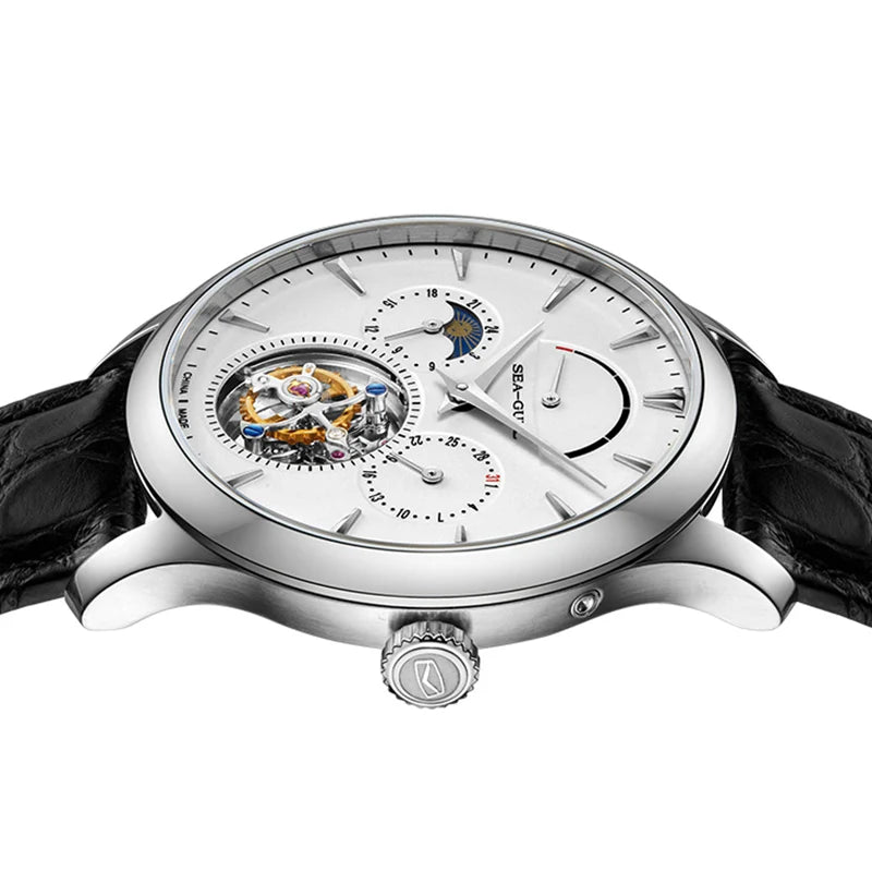 Artisan Heritage Series Multifunction Celestial Calendar Power Reserve Indicator Eccentric Tourbillon 41mm