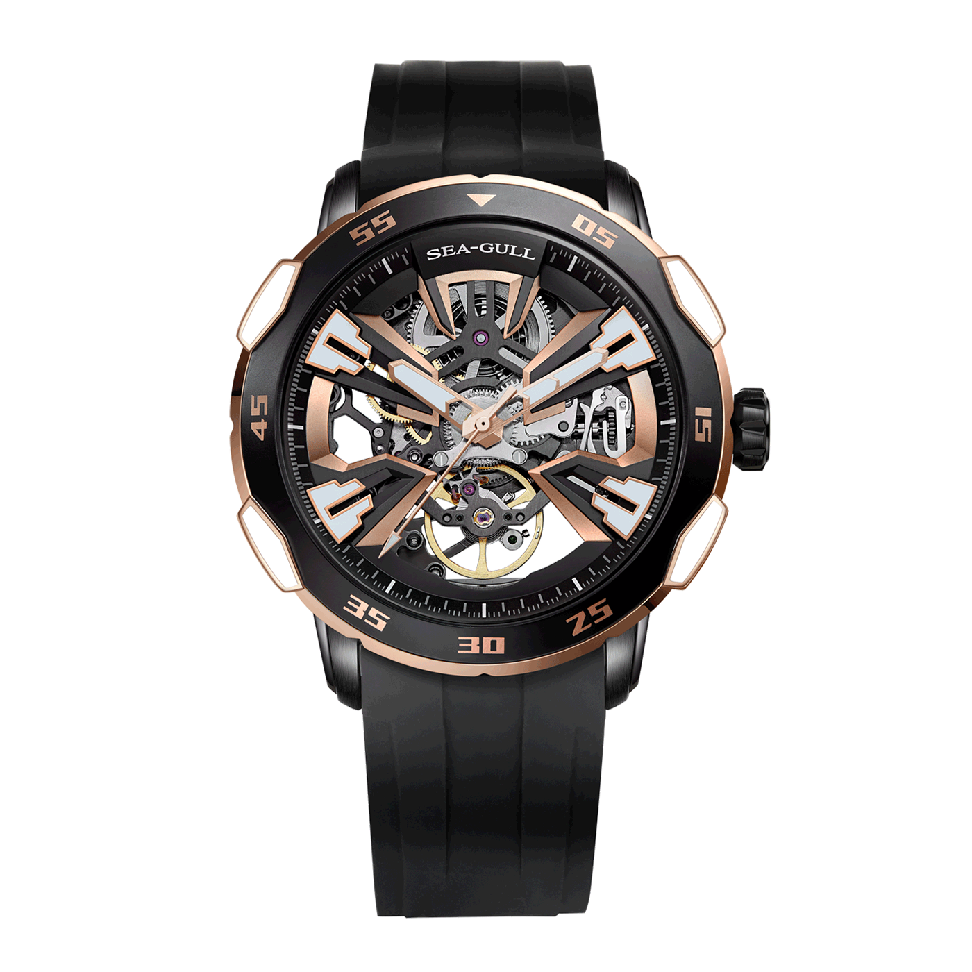 Seagull x Glory of Kings (Arena Of Valor) Double Skeleton Automatic Watch 1125HK