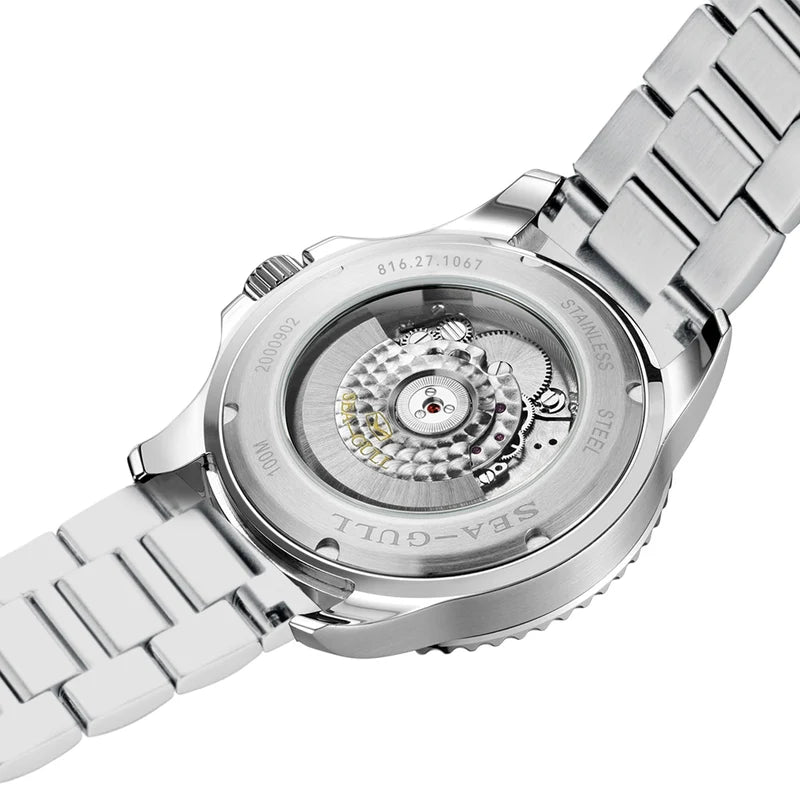 Ocean Series 100m Waterproof Poker Master Dive Watch 44.5mm