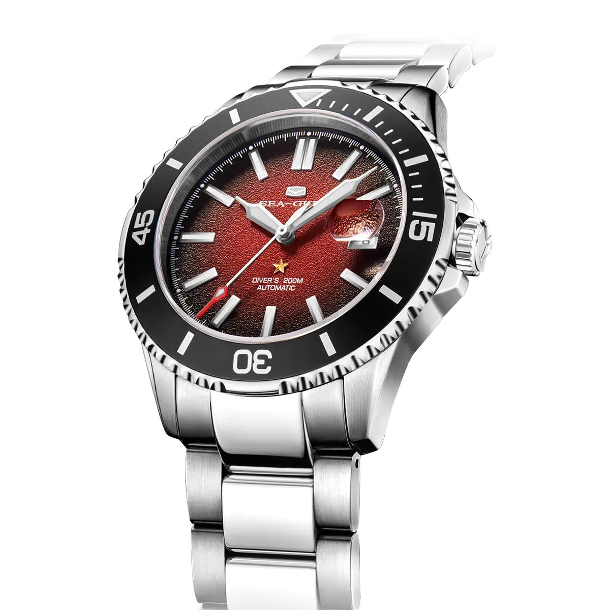 Seagull 1523A Automatic Mechanical Watch - ST2130 Movement Sapphire Crystal Luxury Dress Watch