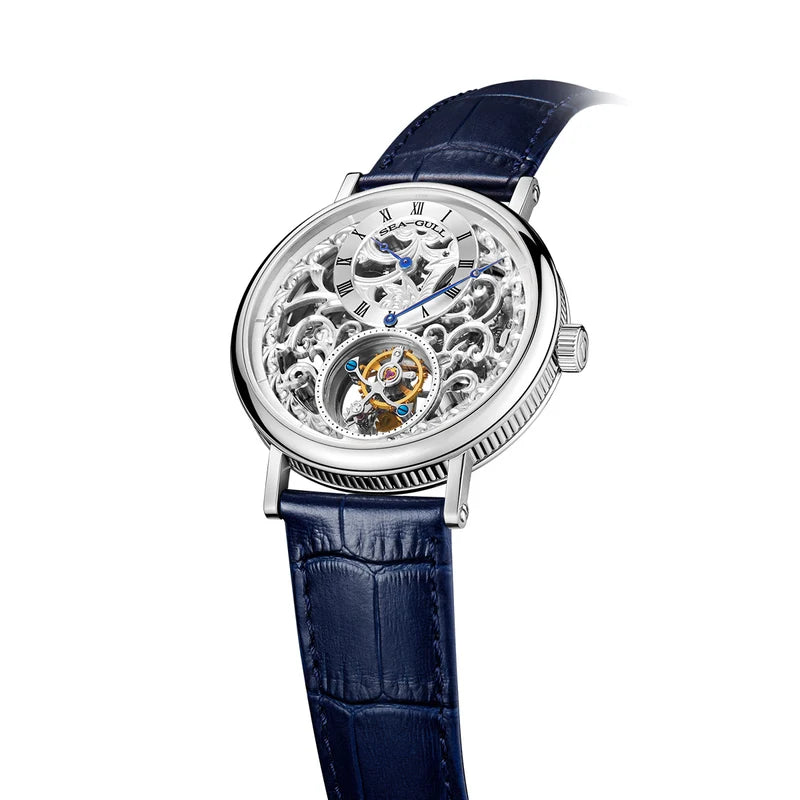Artisan Heritage Series Skeleton Vine-Patterned Dial Eccentric Axis Tourbillon 39mm