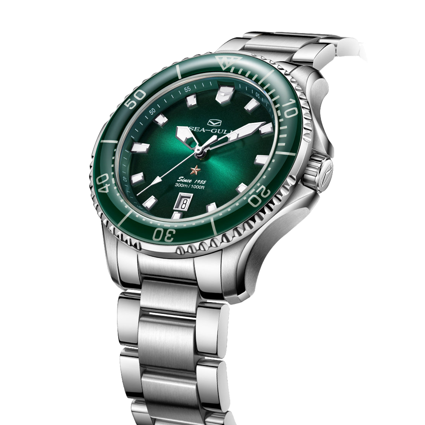 Ocean Series Pro 300m Waterproof Diving Watch 44mm