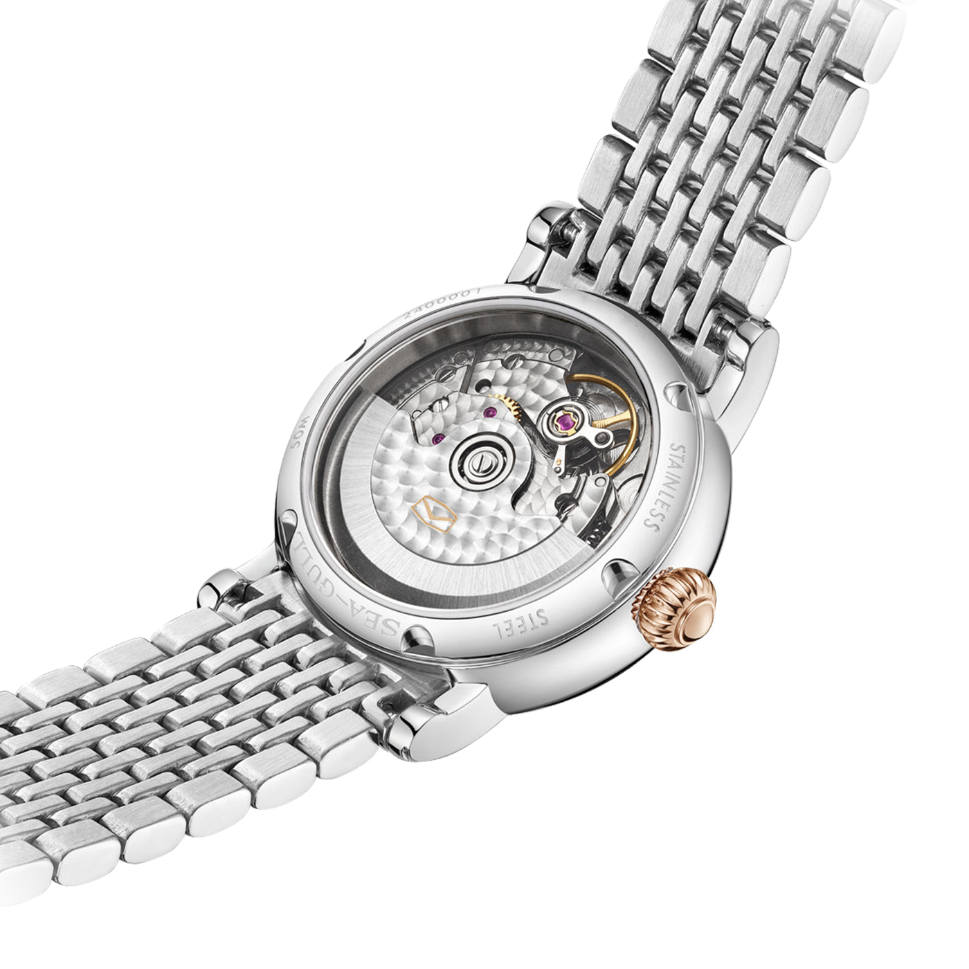 317.17.1074L-2 - Sea-Gull Watch Boutique 317.17.1074L-2#Color_White