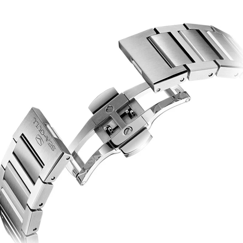 Edge Series Polygon Case Skeleton Watch 42mm