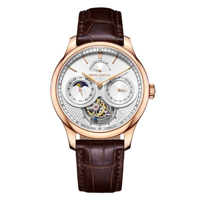 Artisan Heritage Series Multifunction Celestial Calendar Power Reserve Indicator Eccentric Tourbillon 41mm