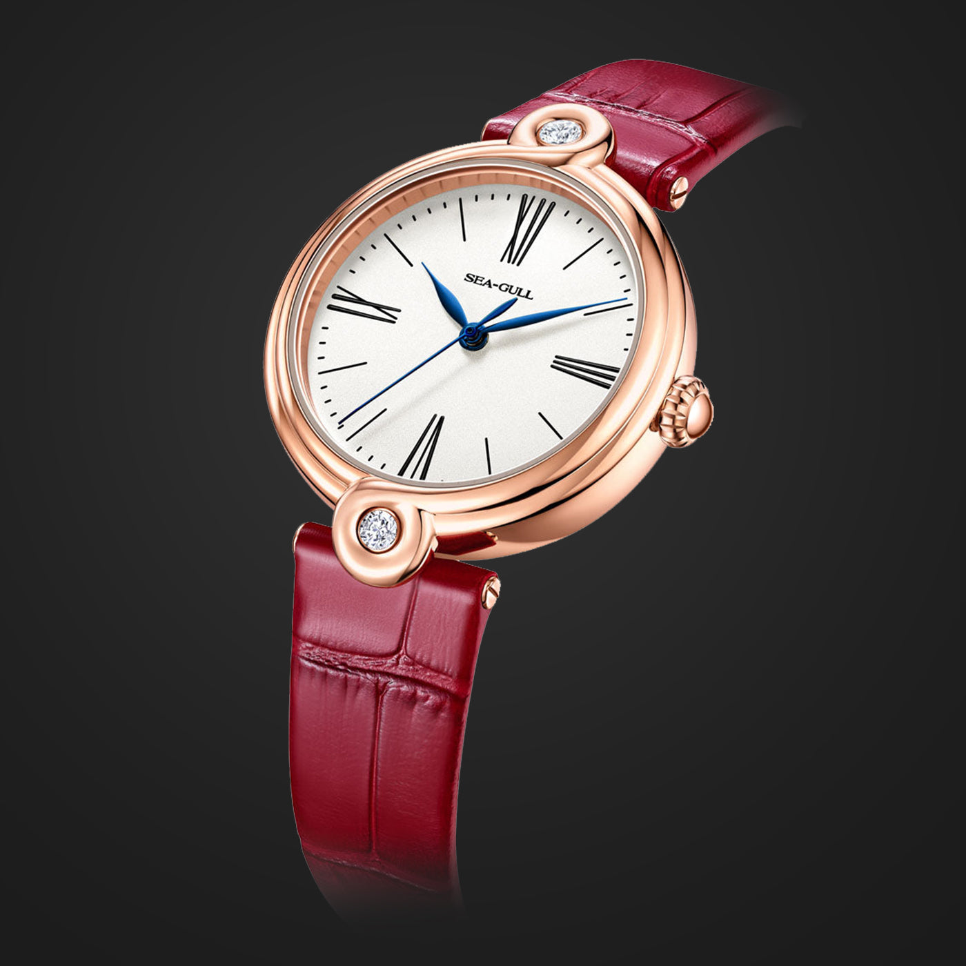 Seagull Infinity Series | Women's Elegant Watch with Zircon Stones