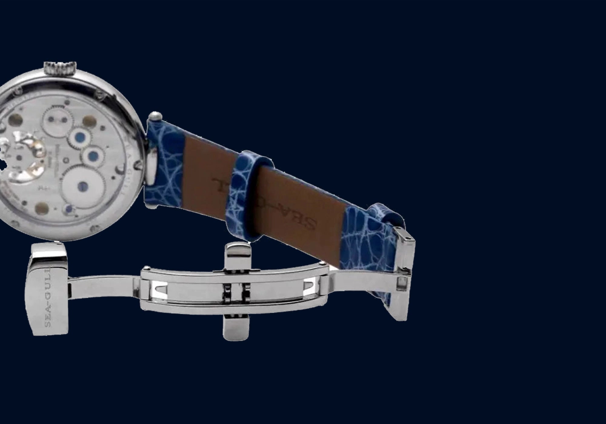 Seagull Heritage Tourbillon Diamond Enamel Dial Women’s Mechanical Watch