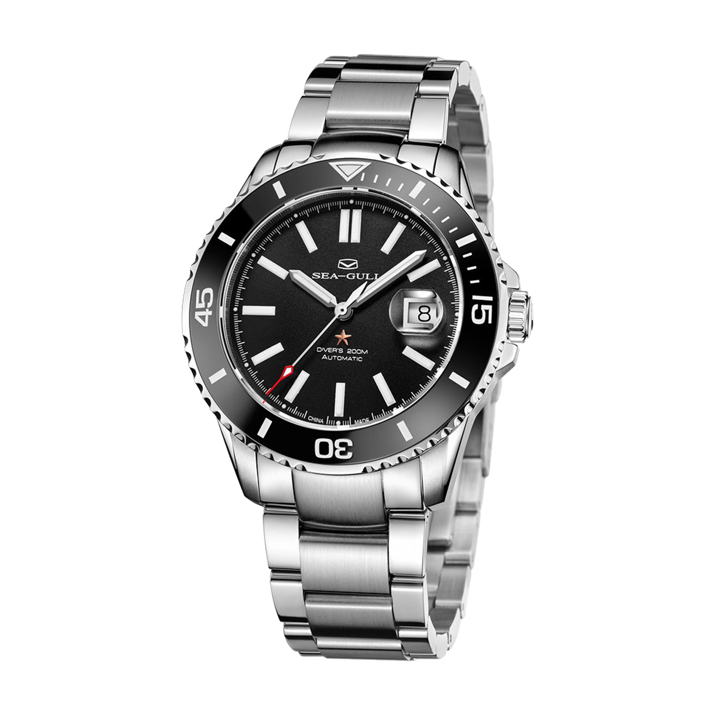 Seagull 416.22.1201 Ocean Series Luminescent Ceramic Bezel Automatic Watch