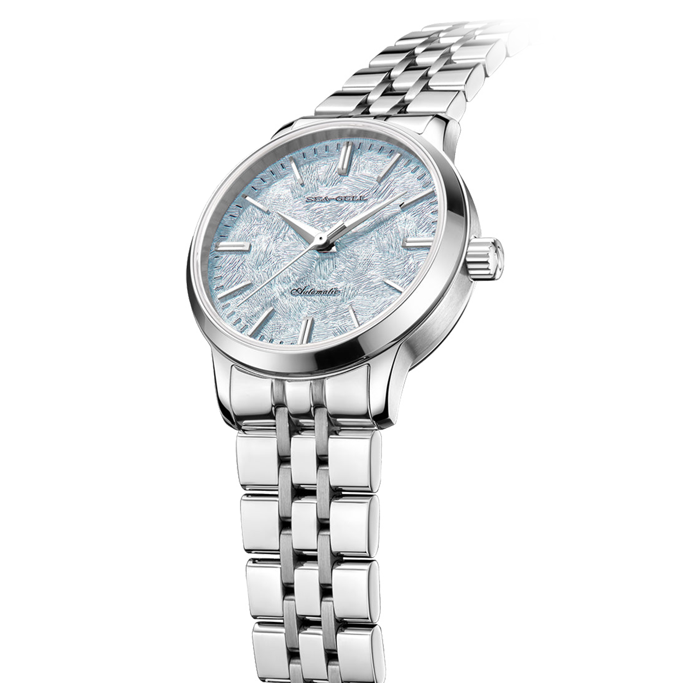 Sea-Gull "Heartbeat" Series Automatic Skeleton Watch – 6182 Mechanical Dress Watch with Open-Heart Dial Design