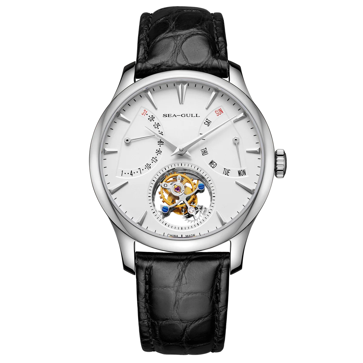 Artisan Heritage Series Multifunctional Day-date Calendar Eccentric Tourbillon 41mm