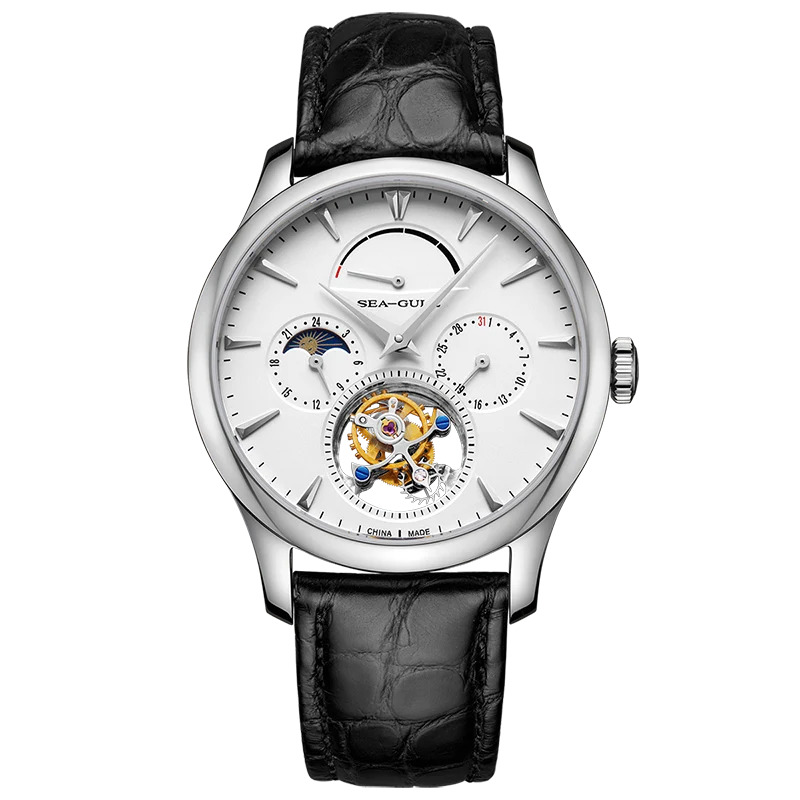 Artisan Heritage Series Multifunction Celestial Calendar Power Reserve Indicator Eccentric Tourbillon 41mm