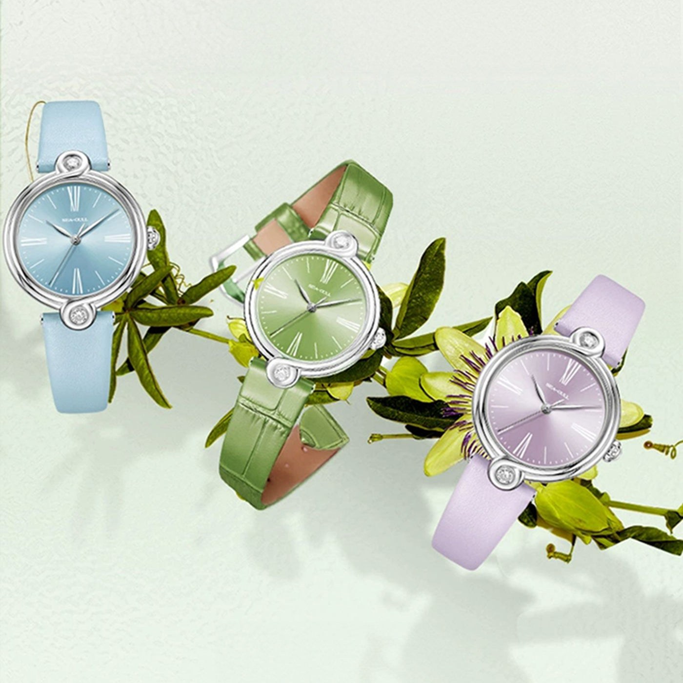Seagull Infinity Series | Women's Elegant Watch with Zircon Stones