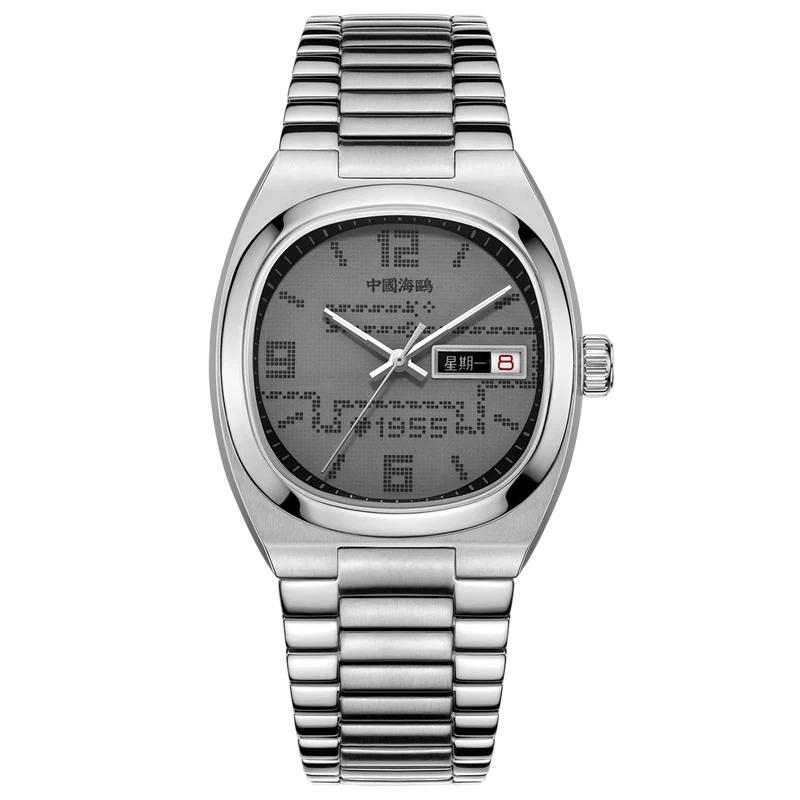Gluttonous Snake Dial Day-date Calendar 70th Anniversary Edition Tonneau Watch 34mm