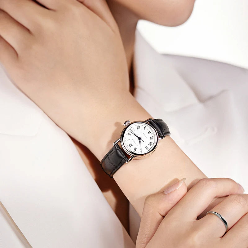 Roman Numerals Dress Couple Watch 38.5mm/27mm