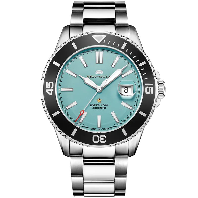 Seagull 1523A Automatic Mechanical Watch - ST2130 Movement Sapphire Crystal Luxury Dress Watch