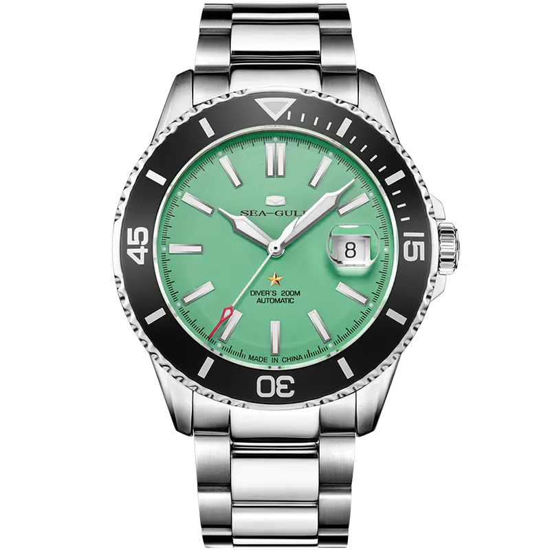 Seagull 1523A Automatic Mechanical Watch - ST2130 Movement Sapphire Crystal Luxury Dress Watch