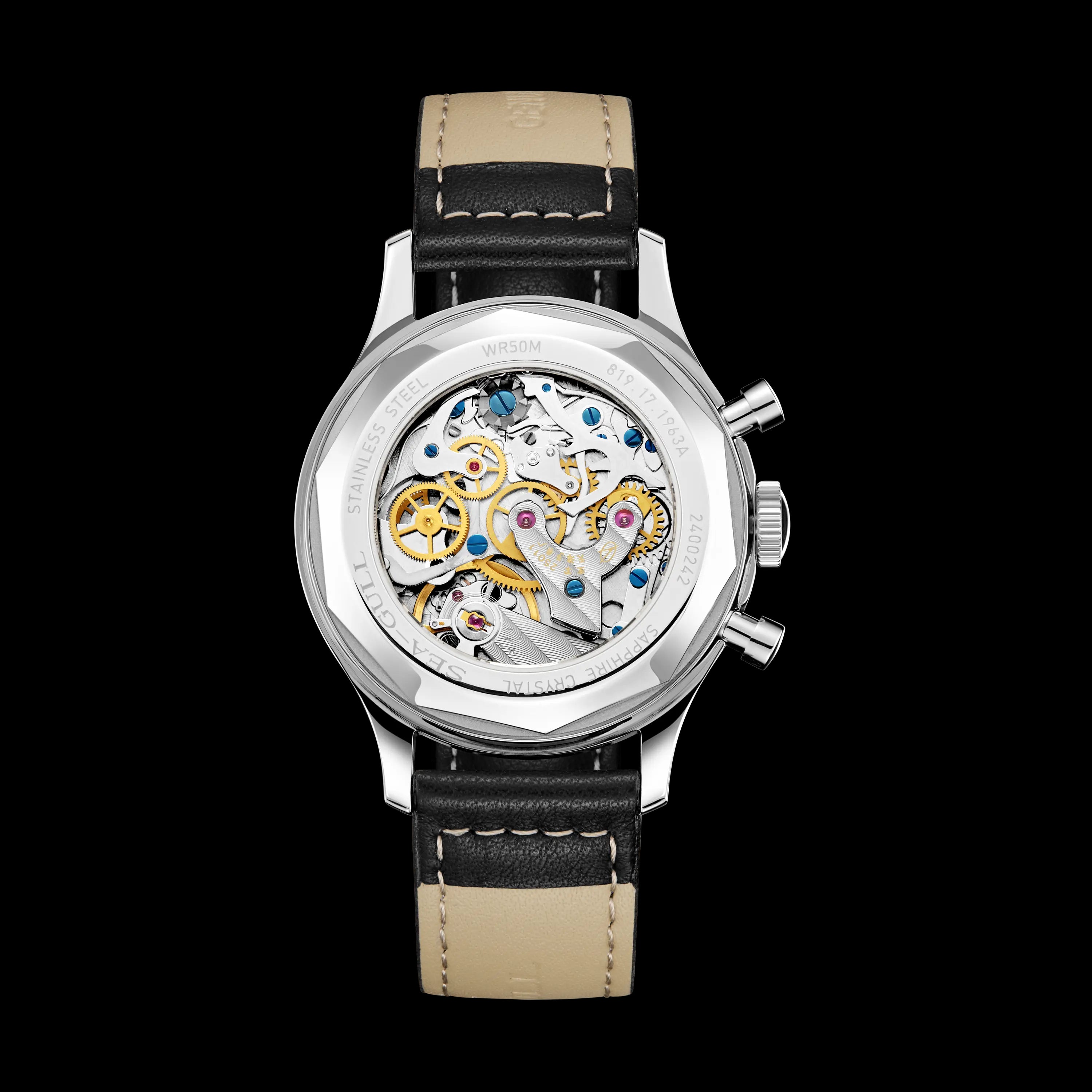 Seagull 1963 Chronograph Watch 70th Anniversary Reissue 37.3mm