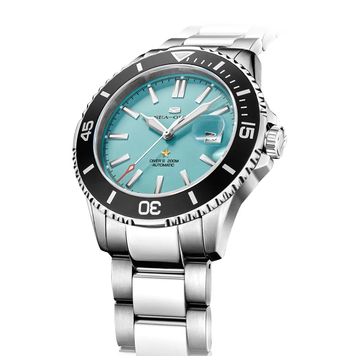 Seagull 1523A Automatic Mechanical Watch - ST2130 Movement Sapphire Crystal Luxury Dress Watch