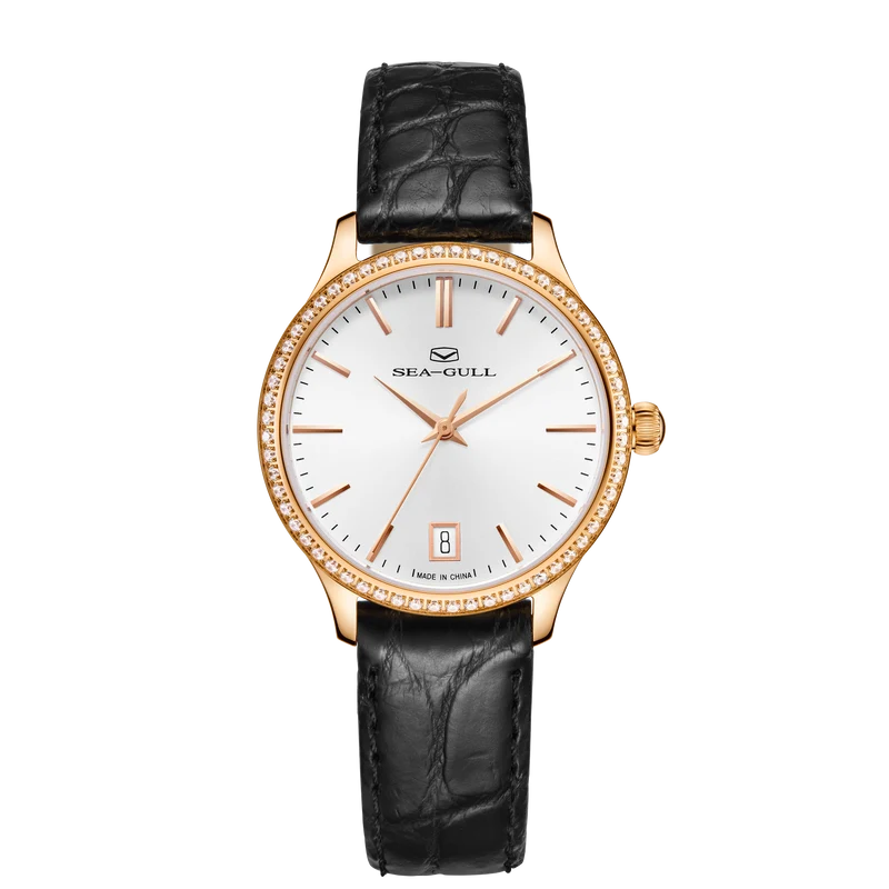 Couple Dress Watch 18K Gold Case Bezel Watch 40mm/34mm