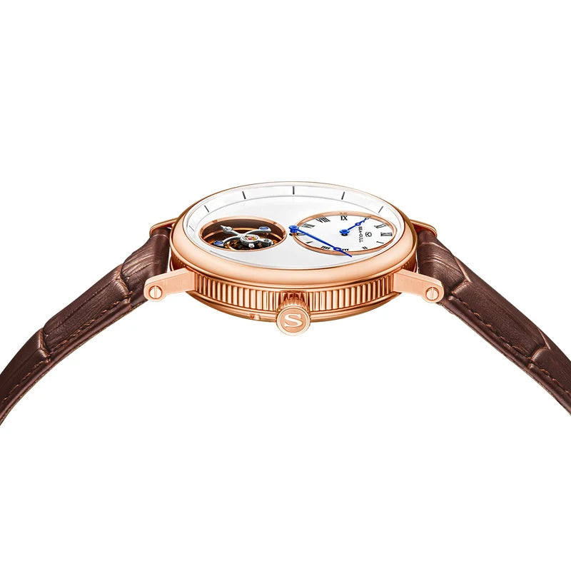 Artisan Heritage Series Master Craftsman Enamel Dial Regulator Layout Eccentric Tourbillon 39mm
