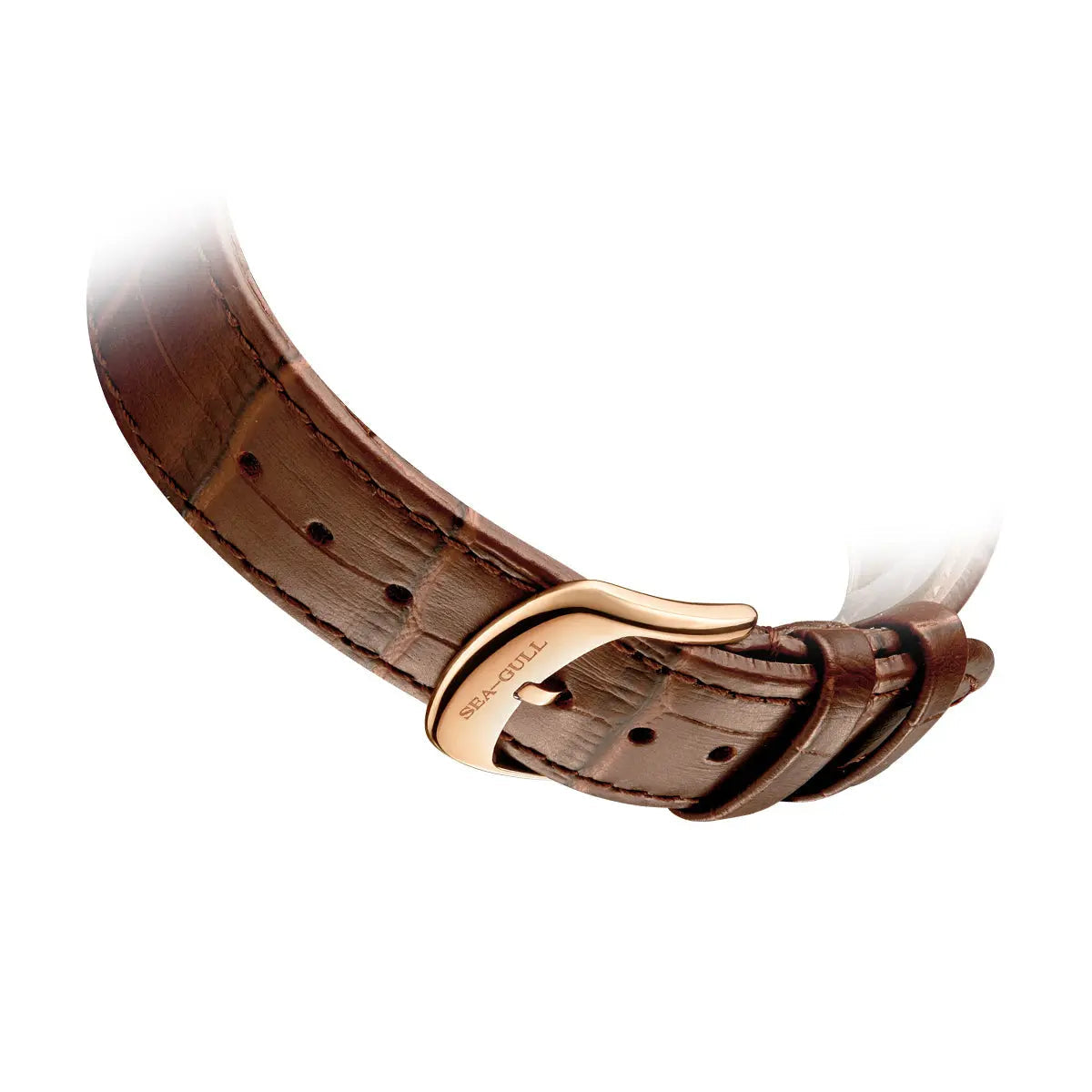 Sea-Gull 1076 Ultra-Thin Classic Dress Watch – 9mm Slim Case with Enamel Dial & ST18 Automatic Movement