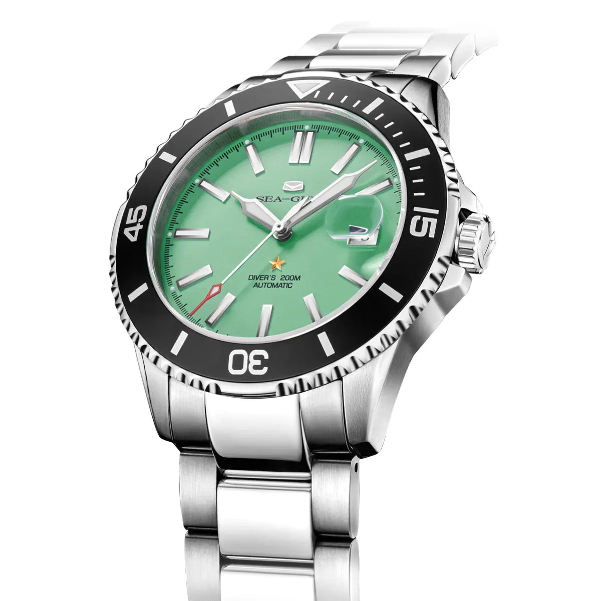 Seagull 1523A Automatic Mechanical Watch - ST2130 Movement Sapphire Crystal Luxury Dress Watch
