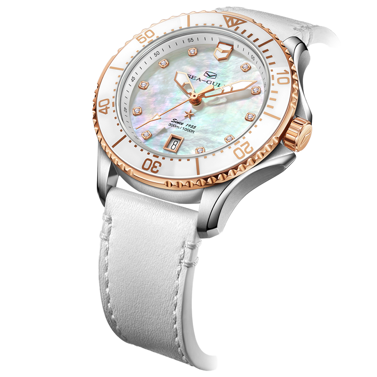 Seagull Ocean Pro "Breathe" Edition – Women's 300M Automatic Diver's Watch