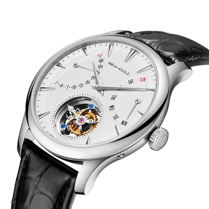 Artisan Heritage Series Multifunctional Day-date Calendar Eccentric Tourbillon 41mm