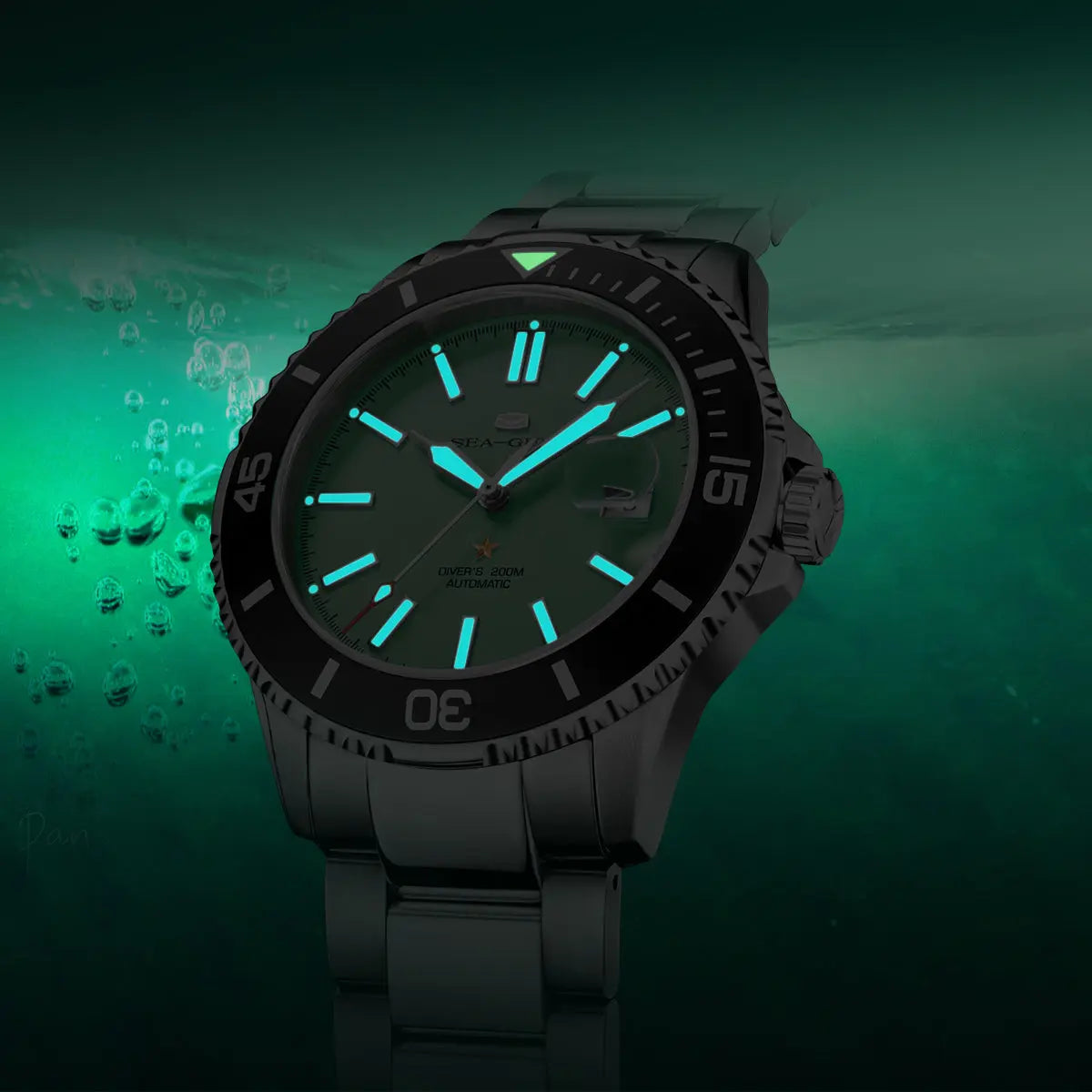Seagull 1523A Automatic Mechanical Watch - ST2130 Movement Sapphire Crystal Luxury Dress Watch