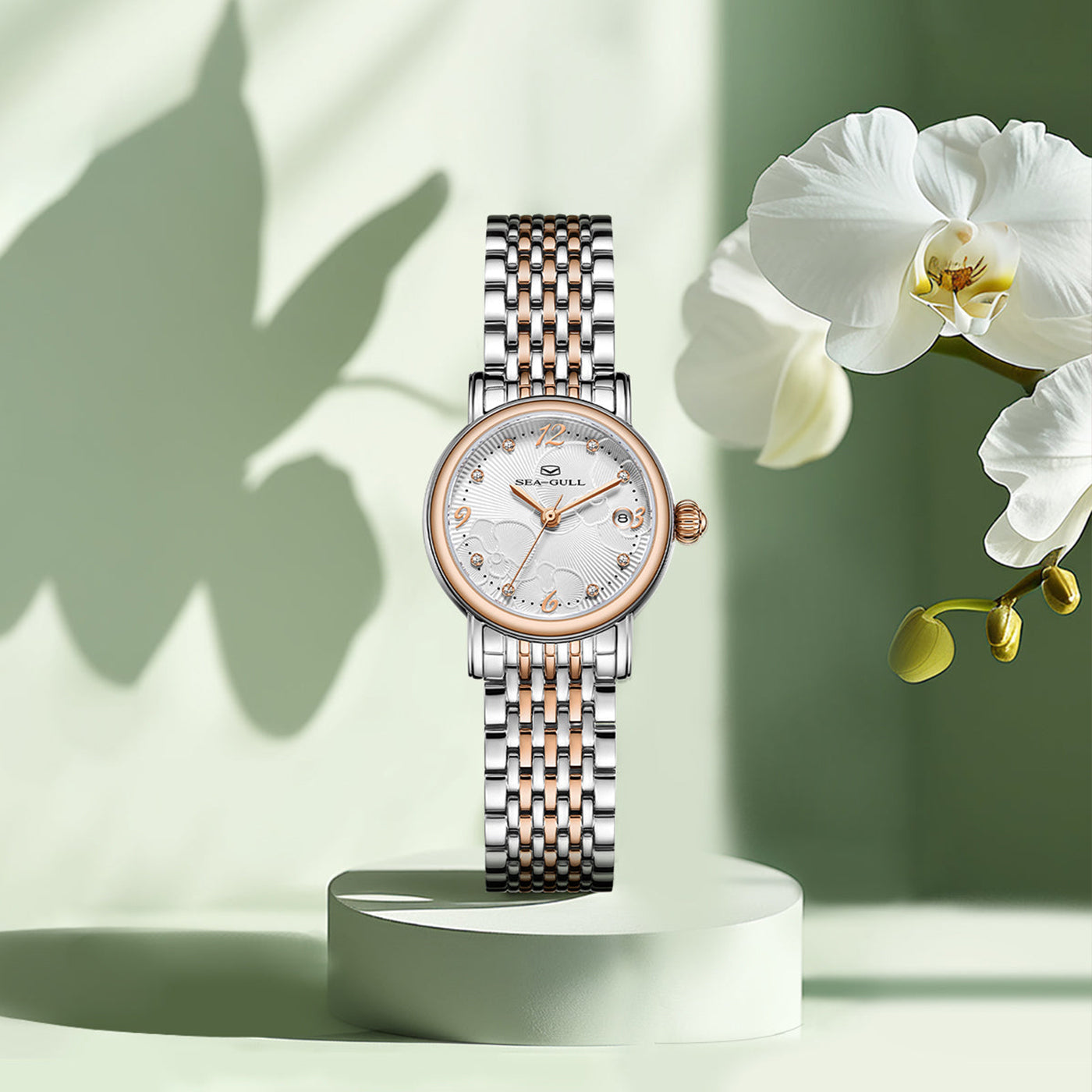 217.17.1074L-2 - Sea-Gull Watch Boutique 217.17.1074L-2#color_whitegolddiamondset