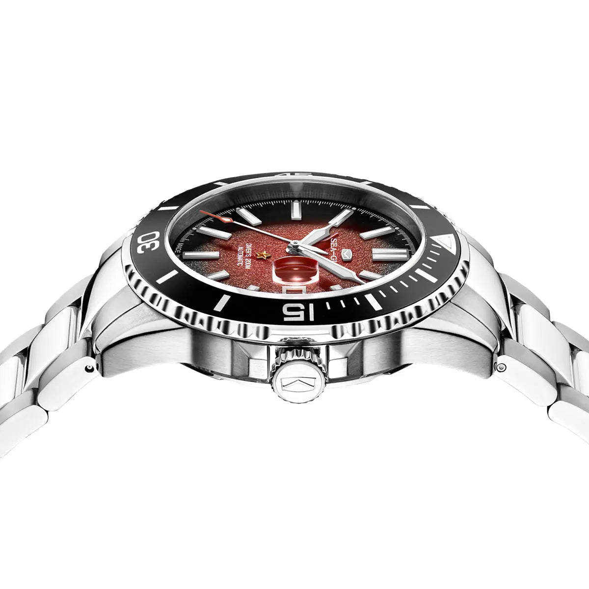Seagull 1523A Automatic Mechanical Watch - ST2130 Movement Sapphire Crystal Luxury Dress Watch