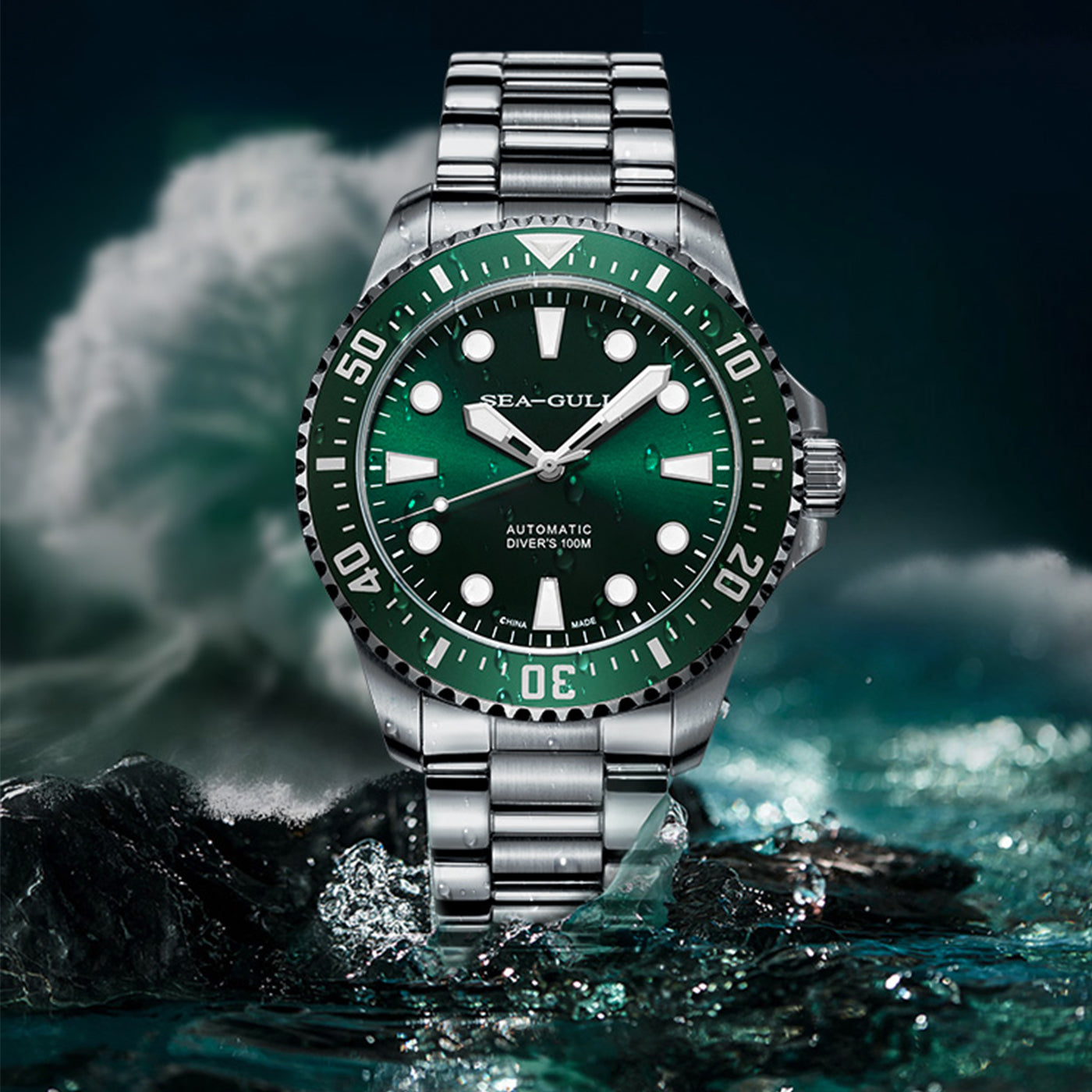 Sea-Gull Ocean Star Shark Edition | 44mm 300M Diver | Ceramic