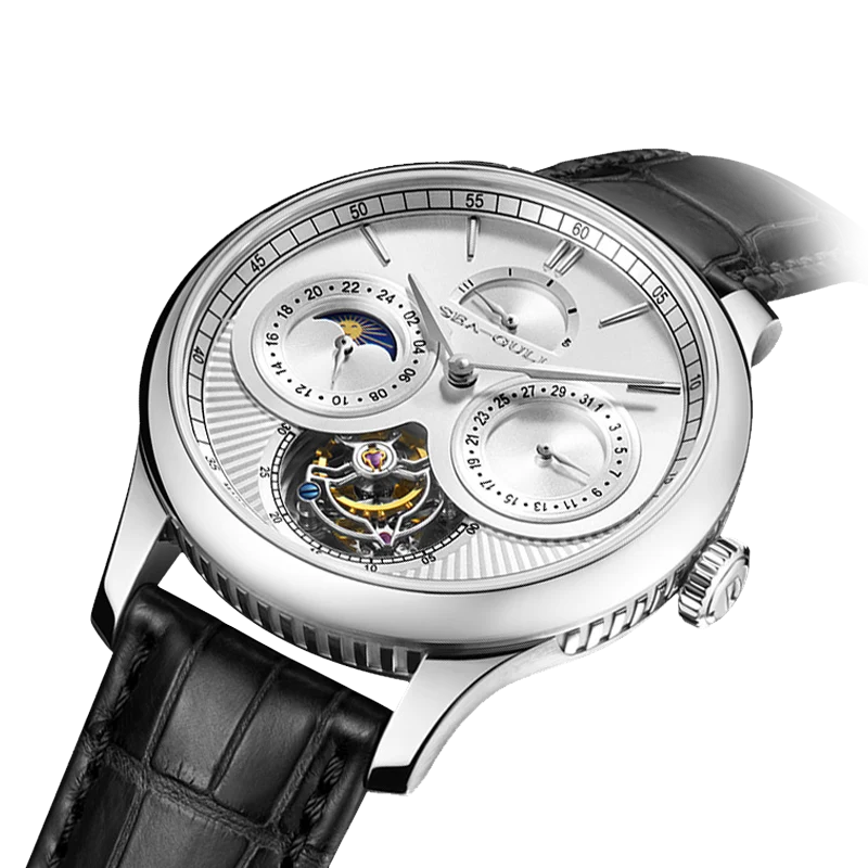 Artisan Heritage Series Multifunction Celestial Calendar Power Reserve Indicator Eccentric Tourbillon 41mm