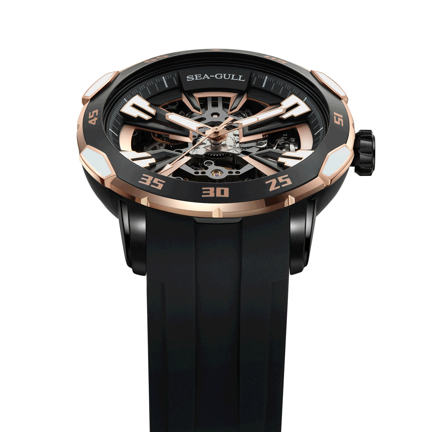 Seagull x Glory of Kings (Arena Of Valor) Double Skeleton Automatic Watch 1125HK