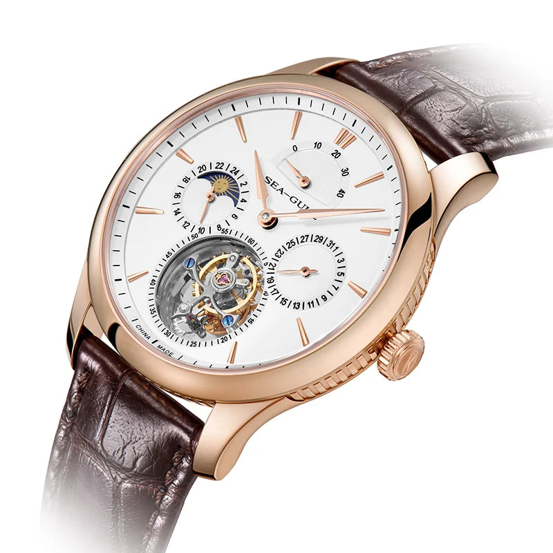 Artisan Heritage Series Celestial Calendar Power Reserve Indicator Eccentric Tourbillon 41mm