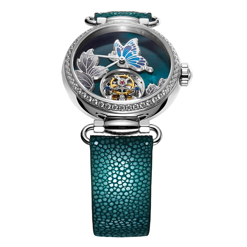 Artisan ICH Series Butterfly Dial Lady's Tourbillon 39mm