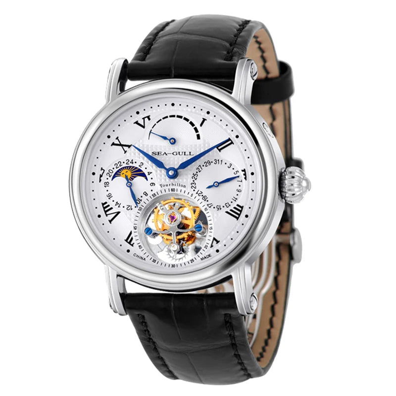 Artisan Heritage Series Multifunction Celestial Calendar Power Reserve Indicator Eccentric Tourbillon 39mm