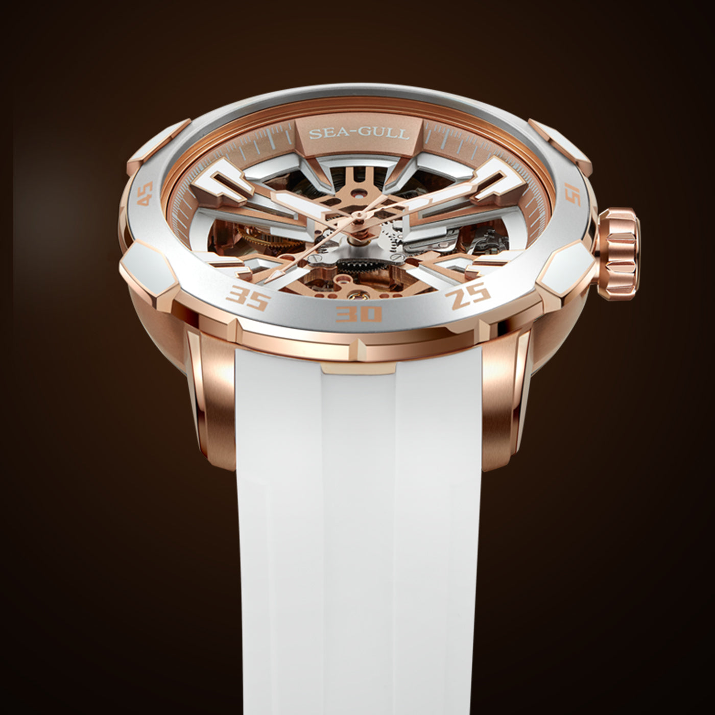 Seagull x Glory of Kings (Arena Of Valor) Double Skeleton Automatic Watch 1125HK