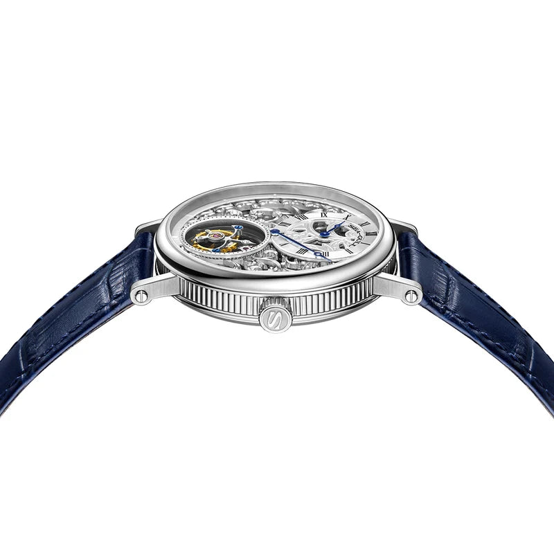Artisan Heritage Series Skeleton Vine-Patterned Dial Eccentric Axis Tourbillon 39mm