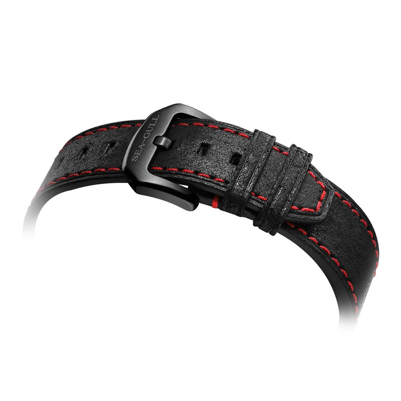 Qin Dynasty "Black Warrior" Chinese Style Dial Watch 43mm