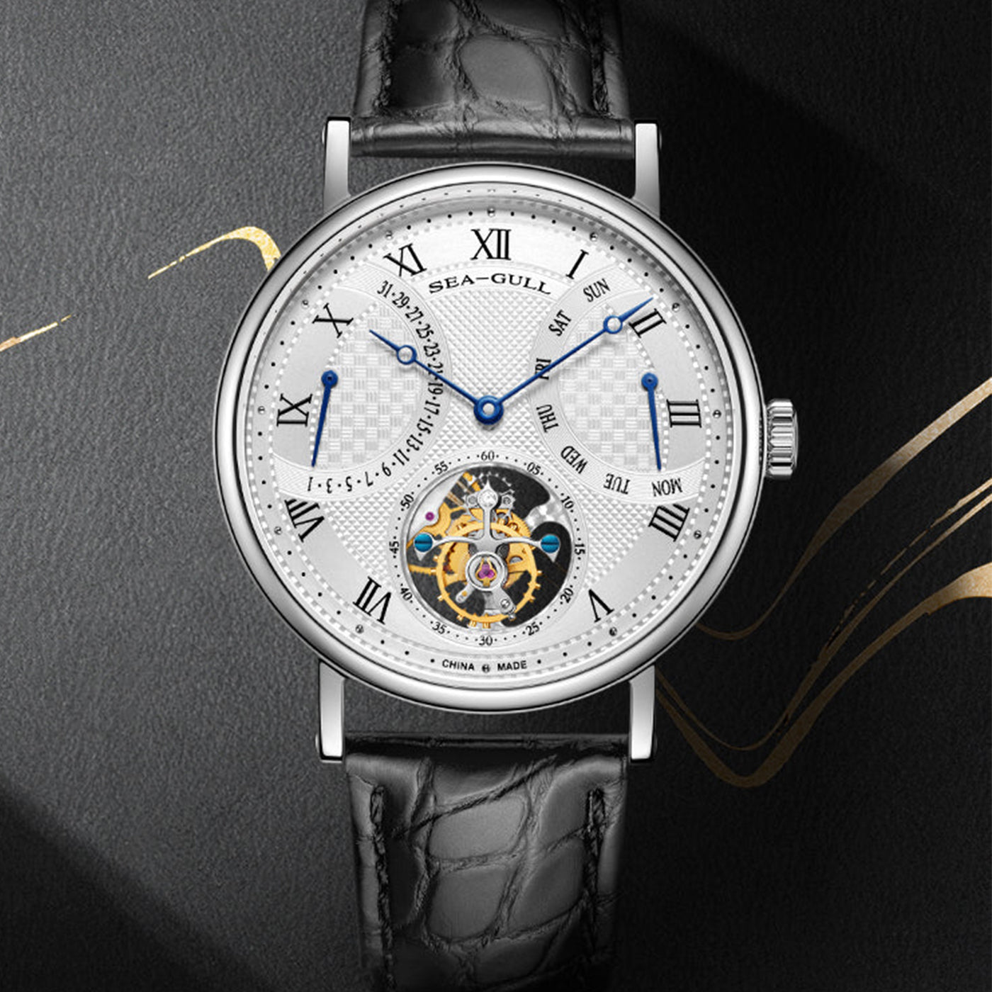 Heritage Series Tourbillon Watch Complete Calendar 41mm
