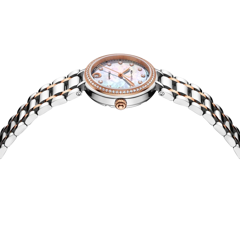 Lady's Series Diamond-set Mother-of-Pearl Dial Dress Watch 32mm