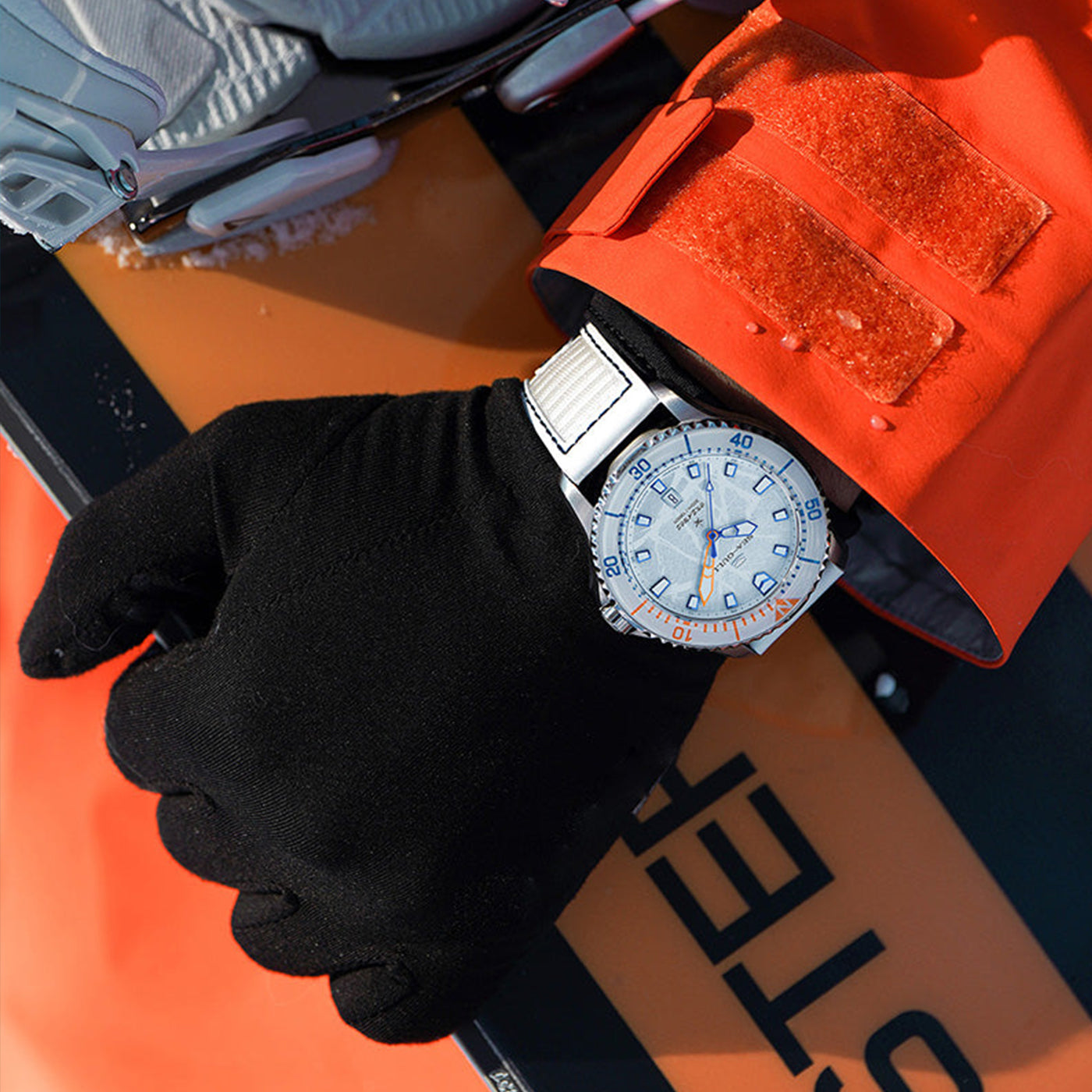 Sea-Gull 1210-7 Heritage Pilot Watch – 44mm Big Crown Aviator with Automatic Movement and Sapphire Crystal