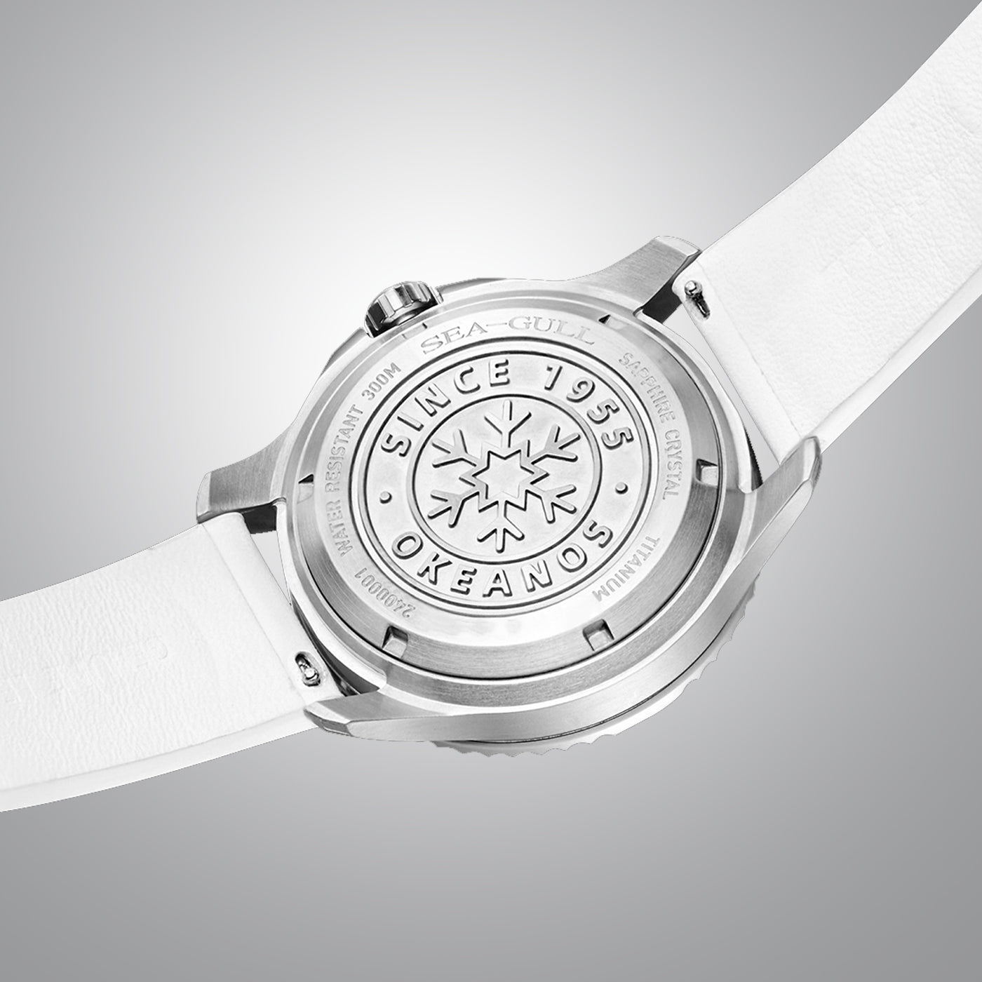 Sea-Gull 1210-7 Heritage Pilot Watch – 44mm Big Crown Aviator with Automatic Movement and Sapphire Crystal