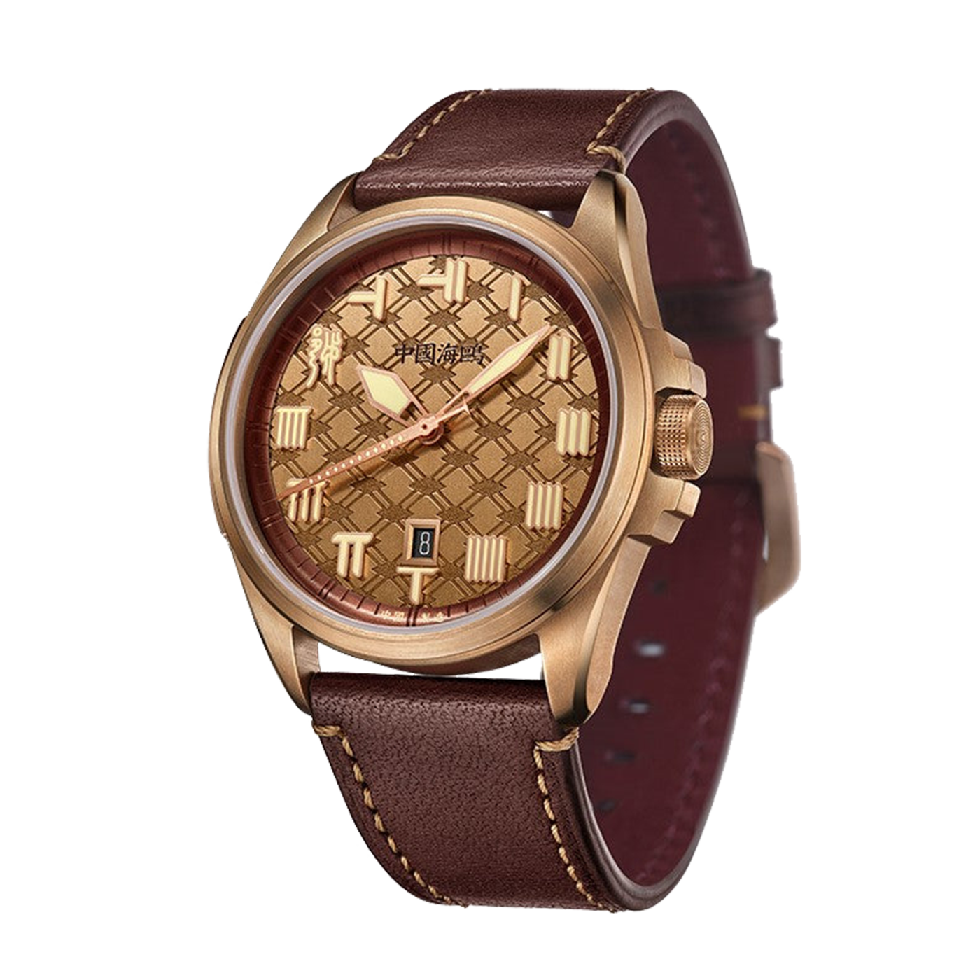 Sea-Gull "Hegemon" Bronze Aesthetic Automatic Watch – 43mm Limited Edition Mechanical Timepiece inspired by Ancient Heritage